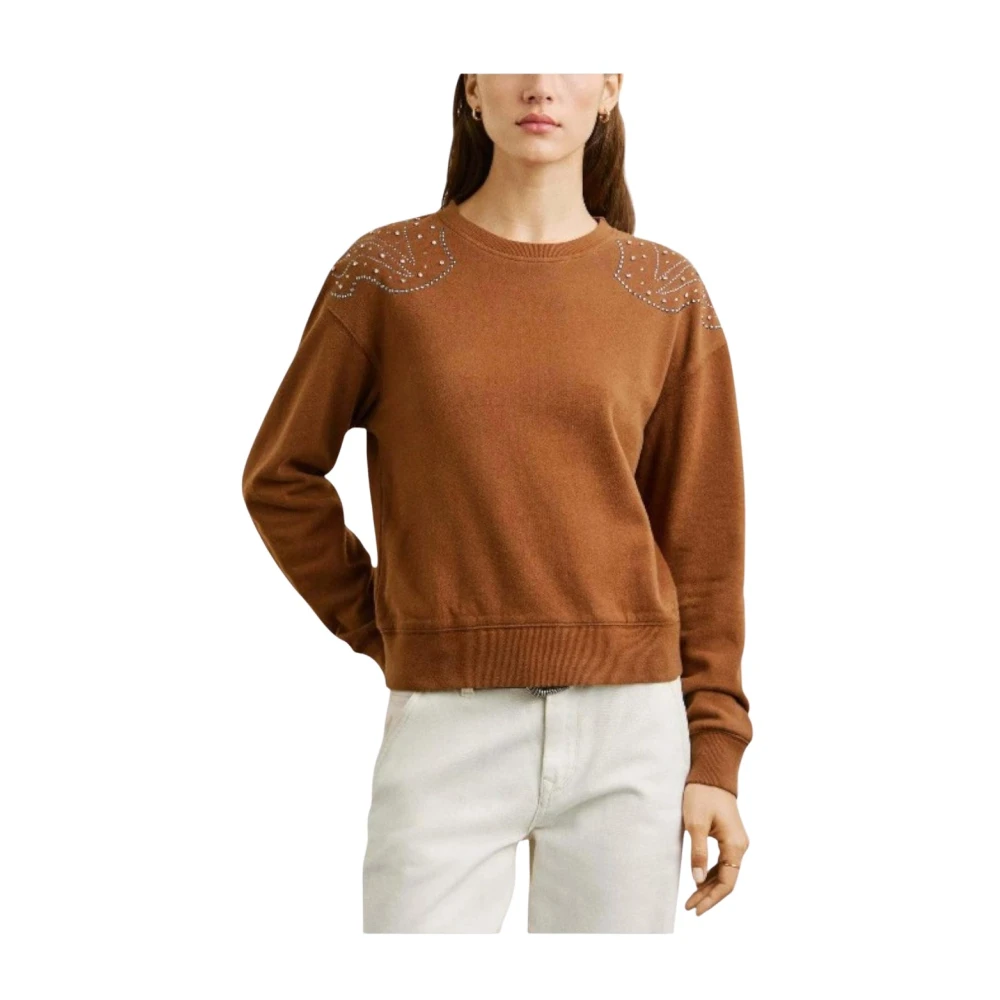 Pepe Jeans Damen Braun Sweatshirt Ellis - Bild 2