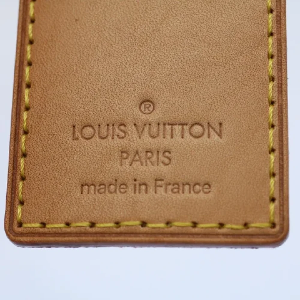 Louis Vuitton Vintage Pre-owned Canvas key-holders White Dames