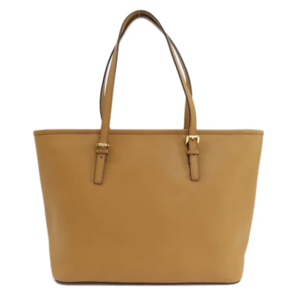Michael Kors Pre-owned Plastic shoulder-bags Brown Dames