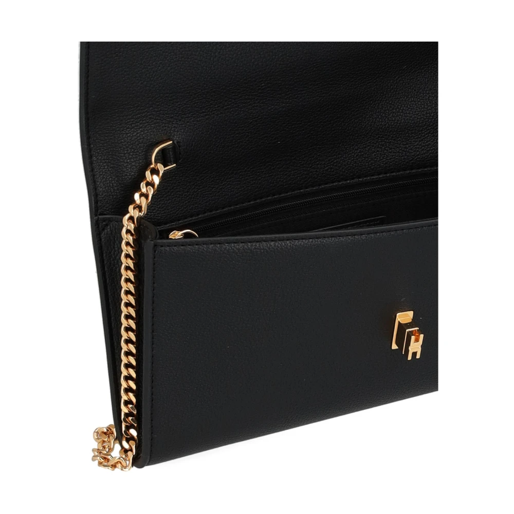Elisabetta Franchi Zwarte Tas Bs32A51E2-110 Black Dames