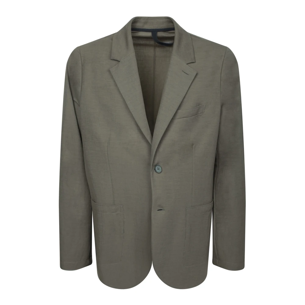 Harris Wharf London Beige Blazer Green Heren