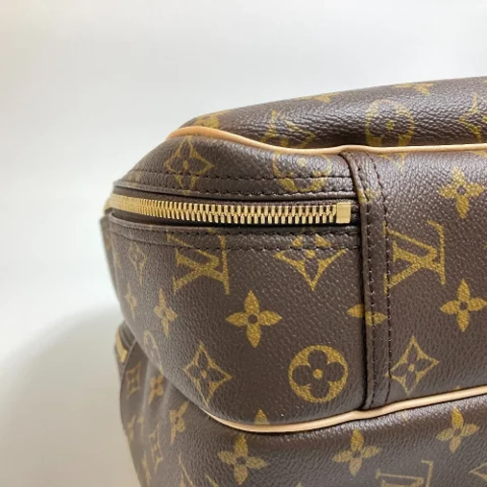 Louis Vuitton Vintage Pre-owned Cotton louis-vuitton-bags Brown Dames