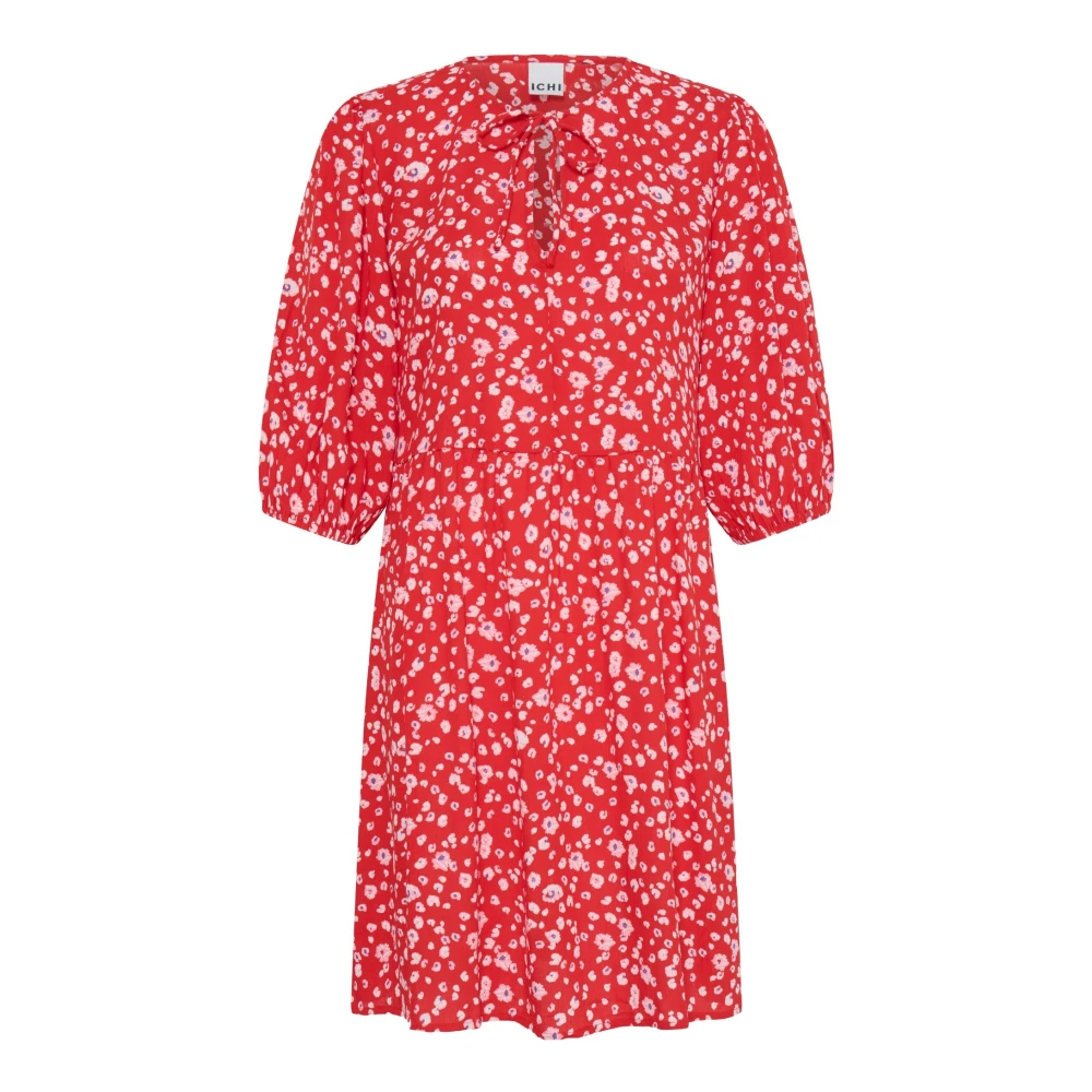 Ichi Donna Rouge Vestito Stampato Da Marrakech 23 - Immagine 2
