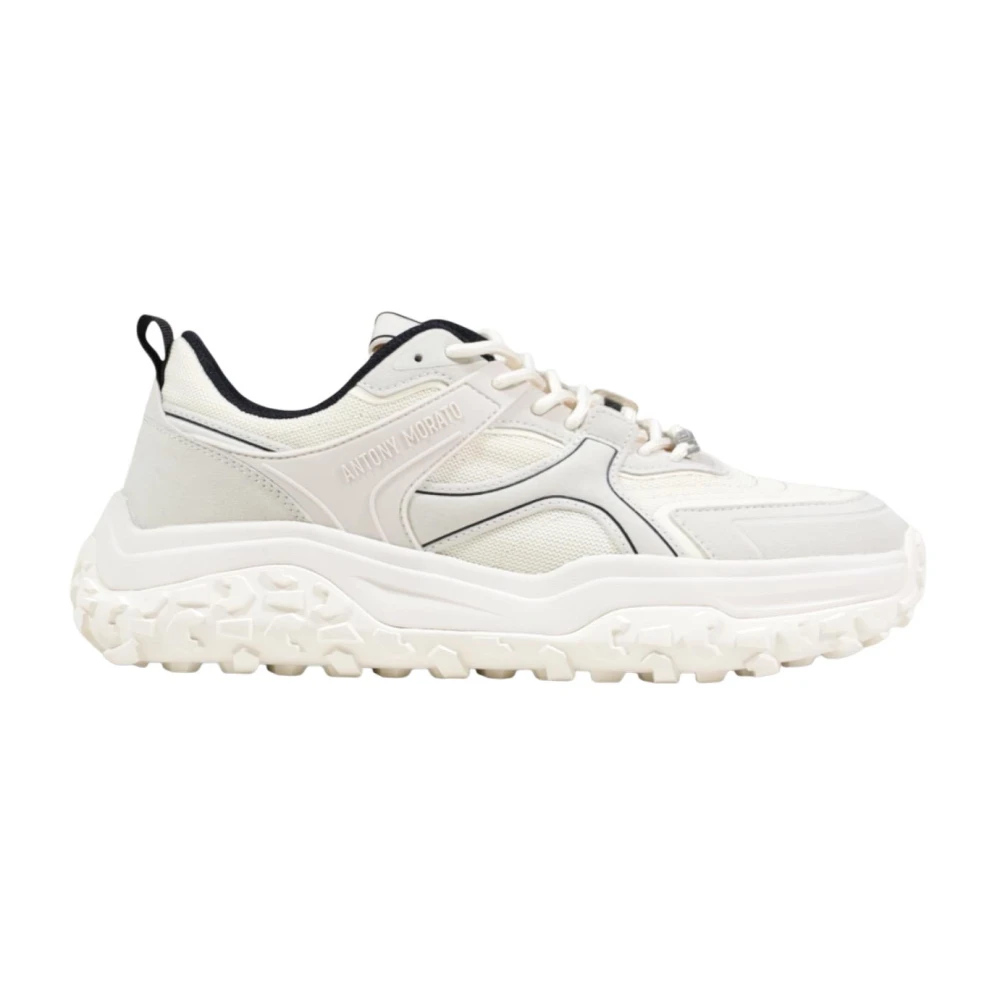 Antony Morato White Sneakers, Male, 7 Uk, Alain - Early Collection