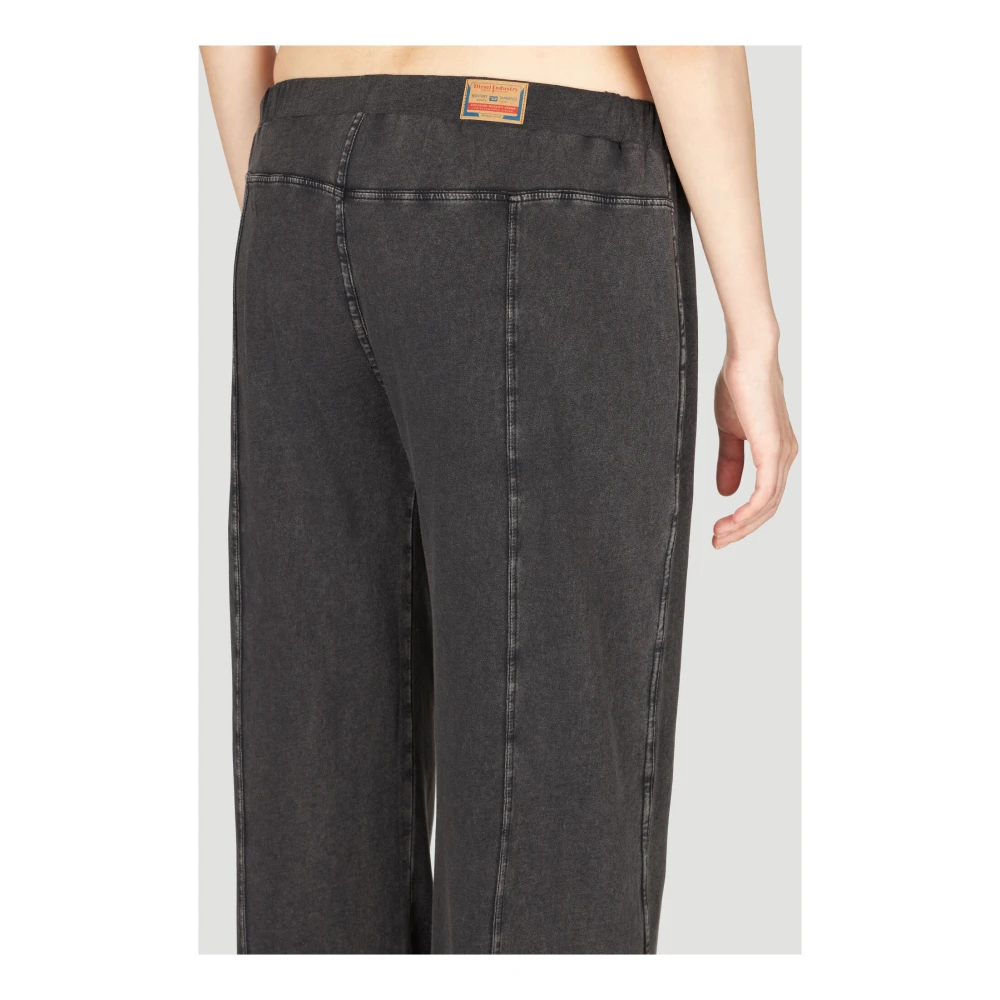 Diesel Logo Patch Trainingsbroek Black Dames
