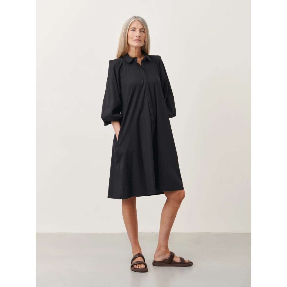 Jane Lushka Stijlvol Zwart Carlen Jurk Black Dames