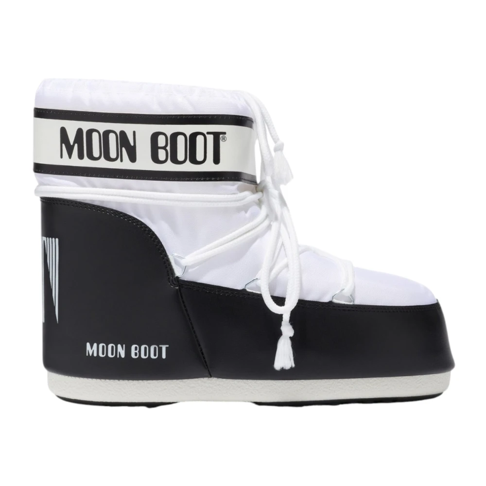 Moon Boot Icon Low Nylon Boots - Stiefel White Eu 42 - 44 - Immagine 8