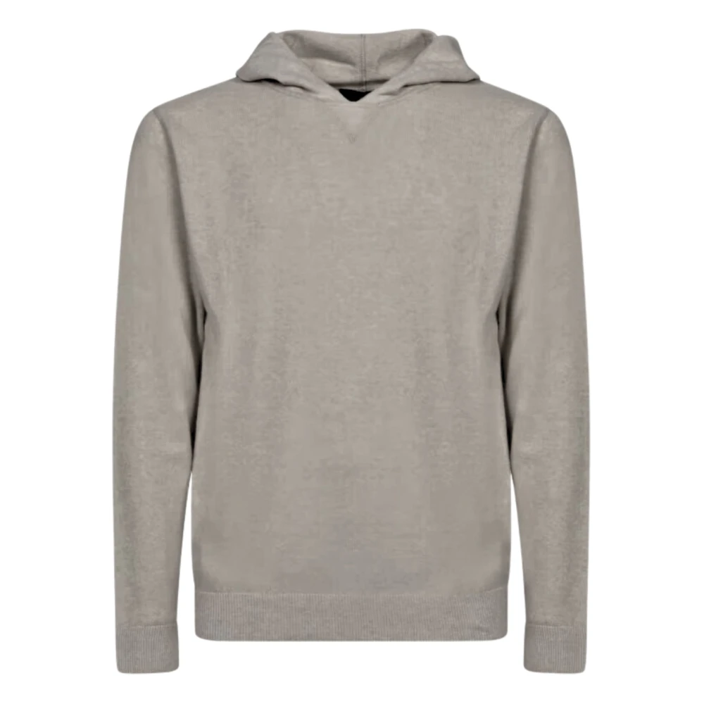 Daniele Fiesoli Merino Cashmere Hoodie Zand Beige Heren
