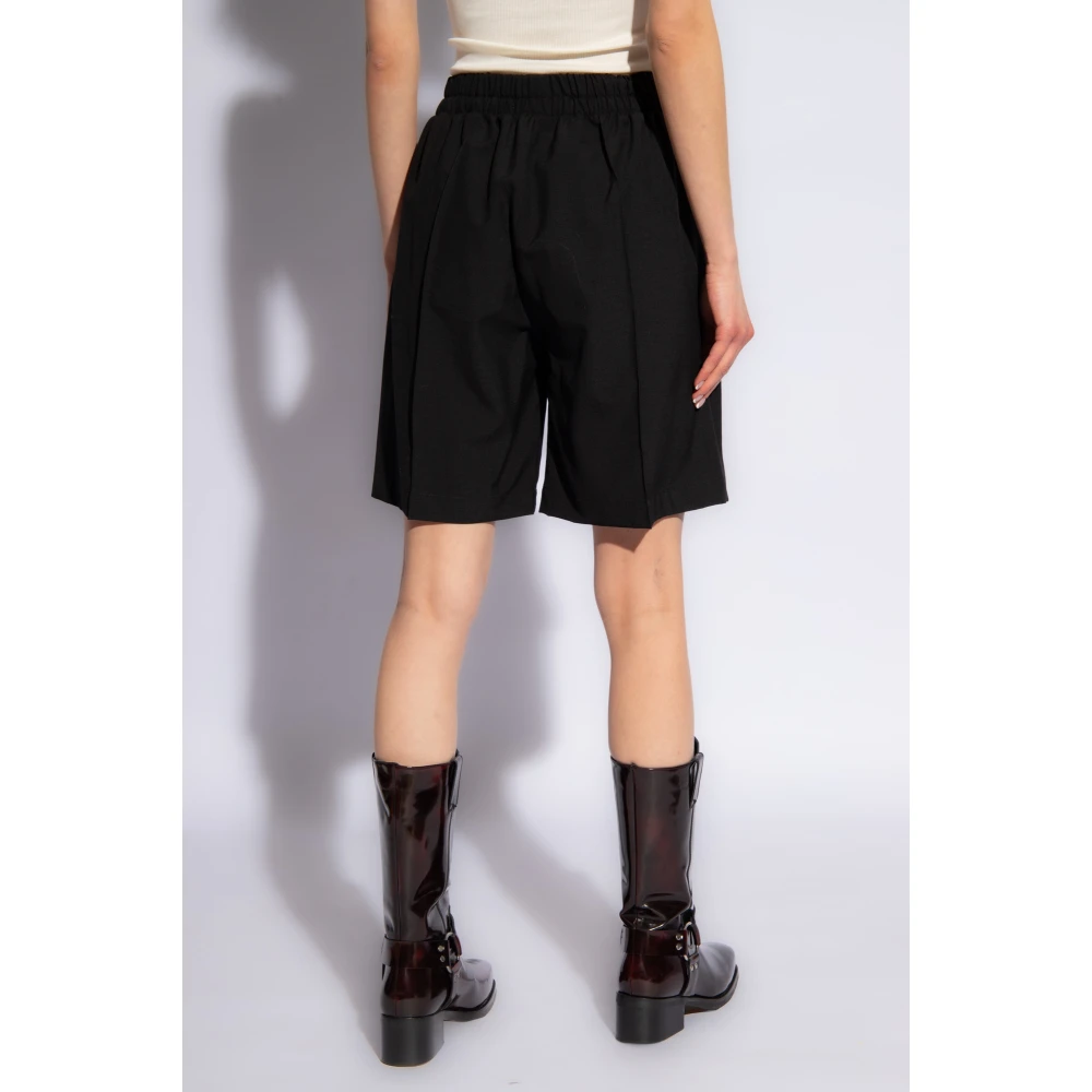 Halfboy Plooi-front broek Black Dames