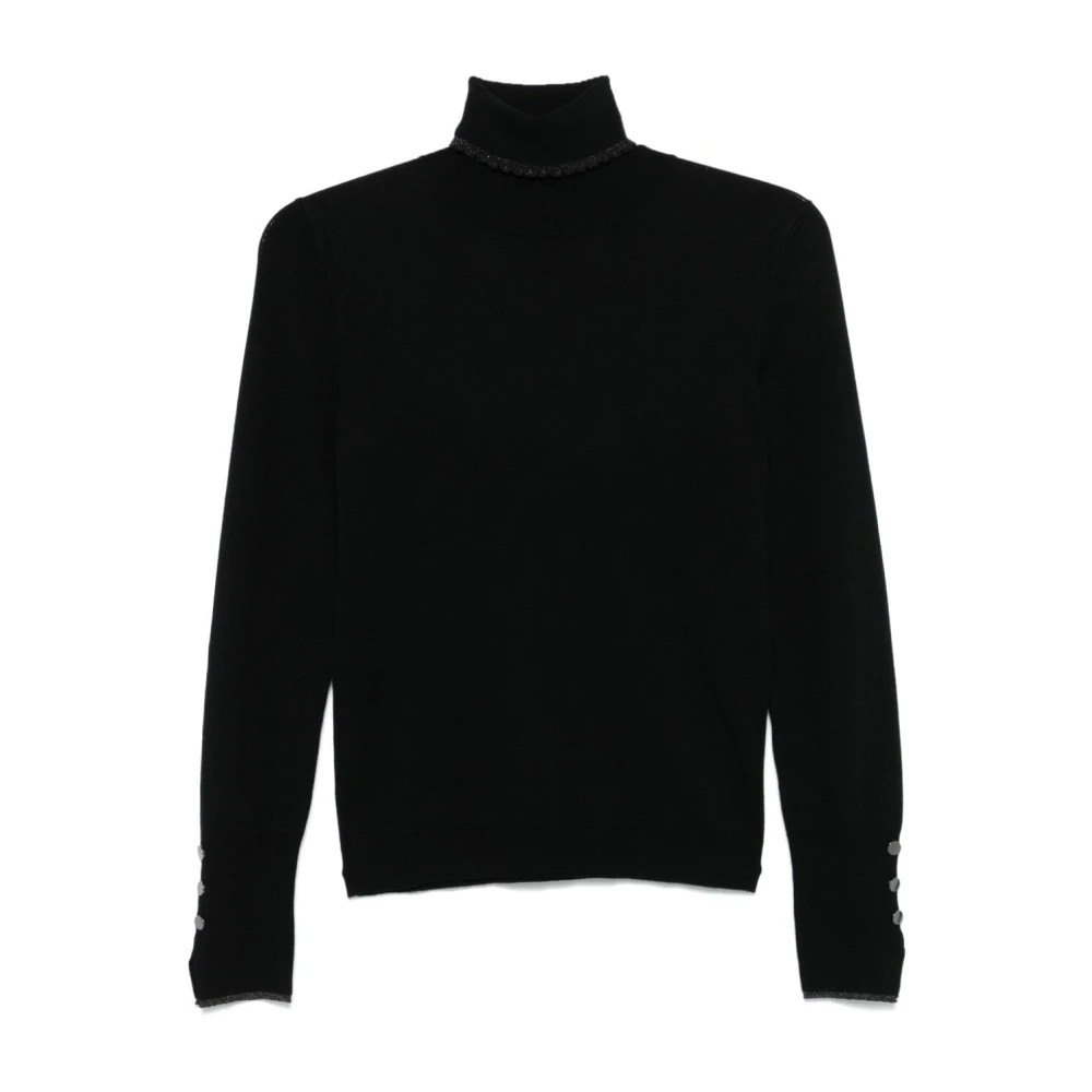 Liu Jo Zwarte Sweater Collectie Black Dames