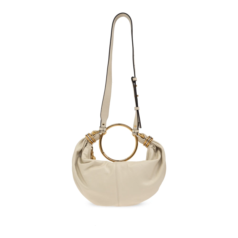 Chloé Schoudertas Armband Klein Beige Dames
