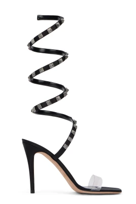 Elegant Zigzag Ankelrem Sandal