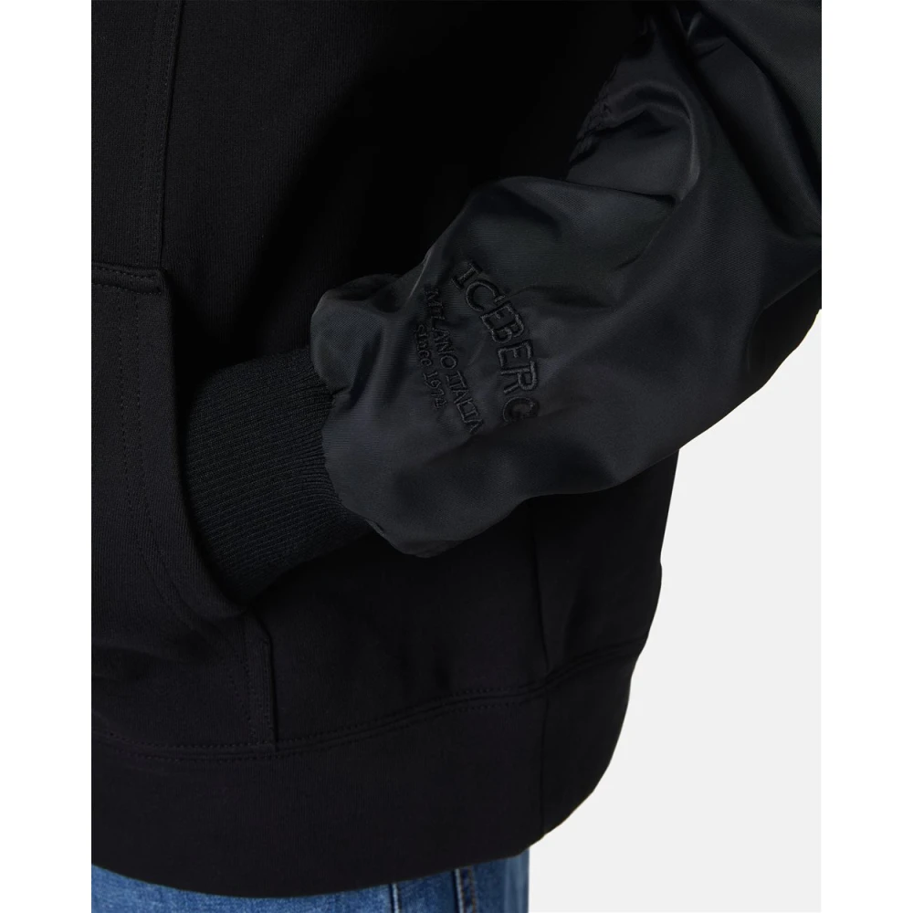 Iceberg De Re-Edit sweatshirt met Bugs Bunny Boxer Black Heren