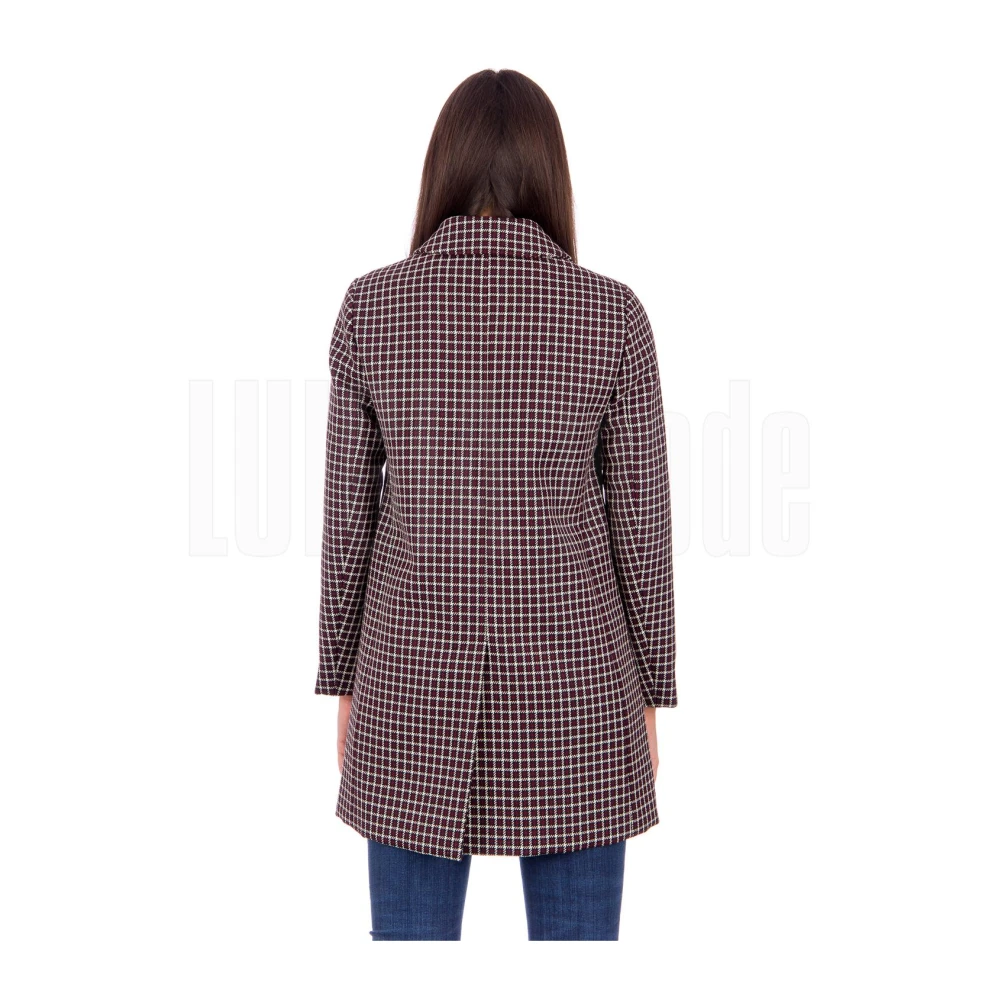Aspesi Double-Breasted Jas Multicolor Dames