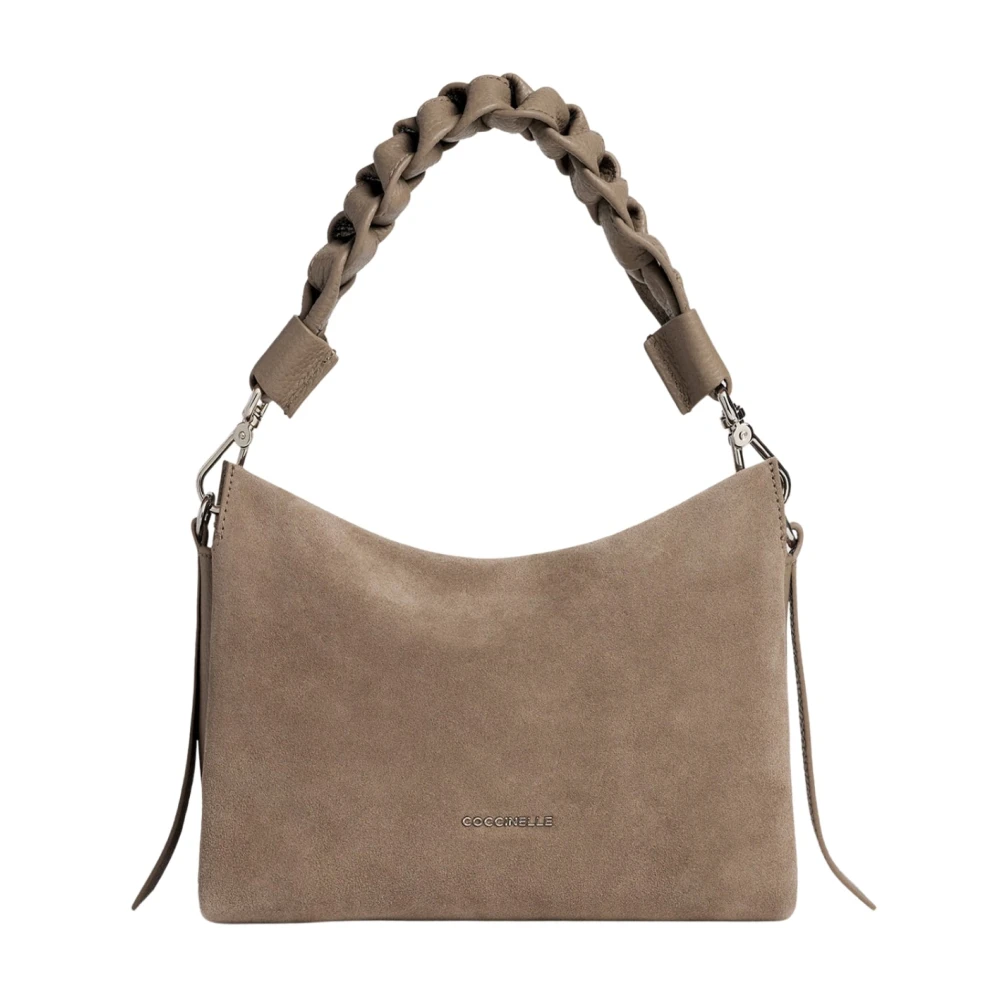Coccinelle Vrouw Bruin Tassen Dames, One Size, Katoen, Boheme Handtas