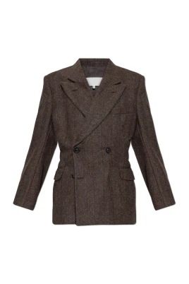 Herringbone Pattern Blazer