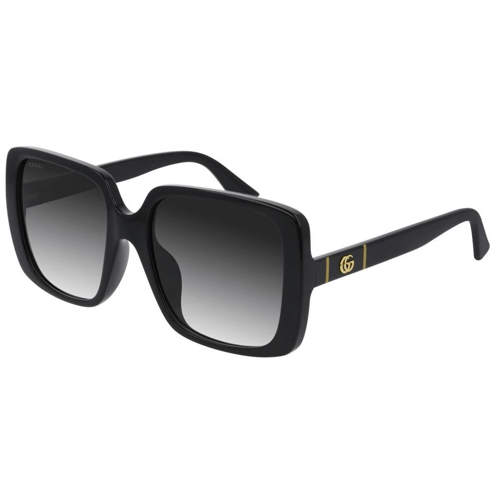 Gucci Men's Black Square Sunglasses