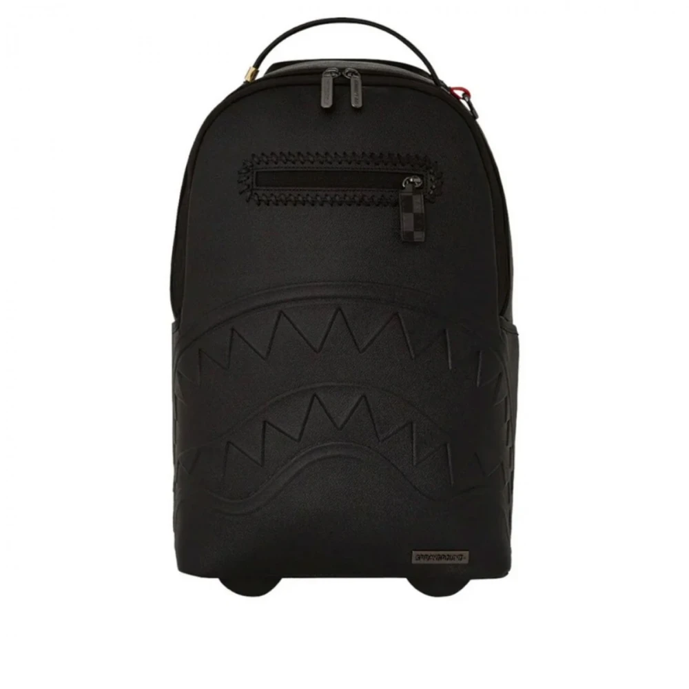 Sprayground Embossed Core Rugzak Black Unisex