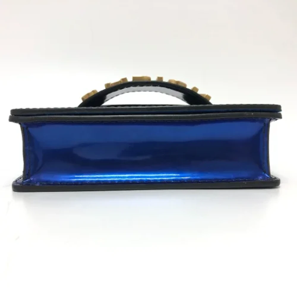 Dior Vintage Pre-owned Fabric dior-bags Blue Dames