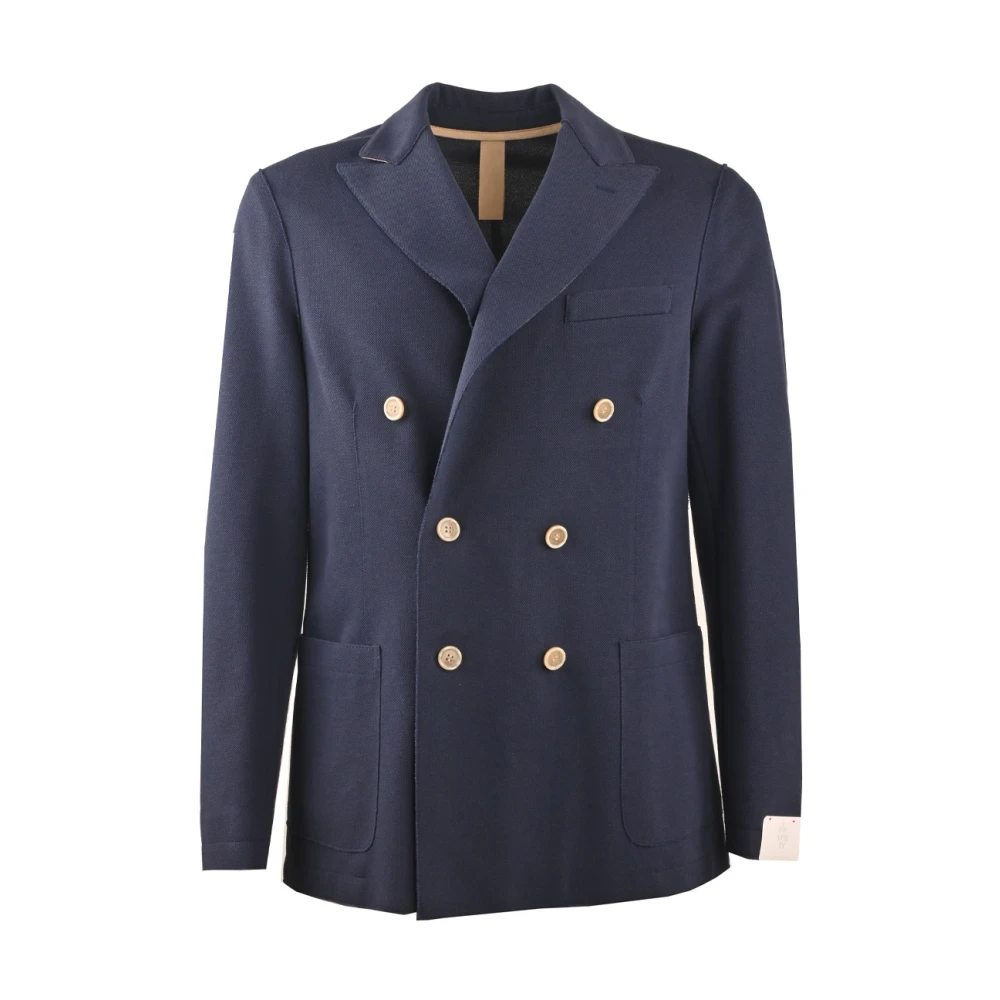 Eleventy Hombre Azul Chaquetas, Talla: S