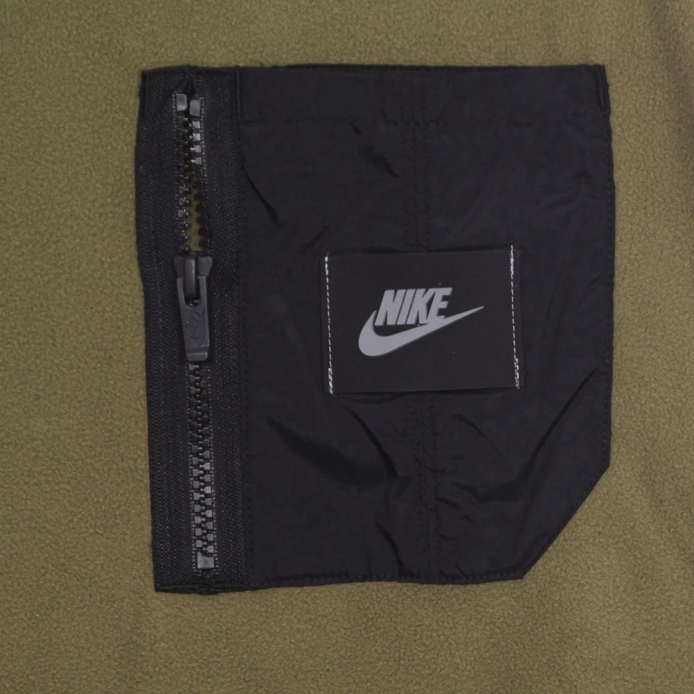 Nike Polar Fleece Crew Sweatshirt Green Heren