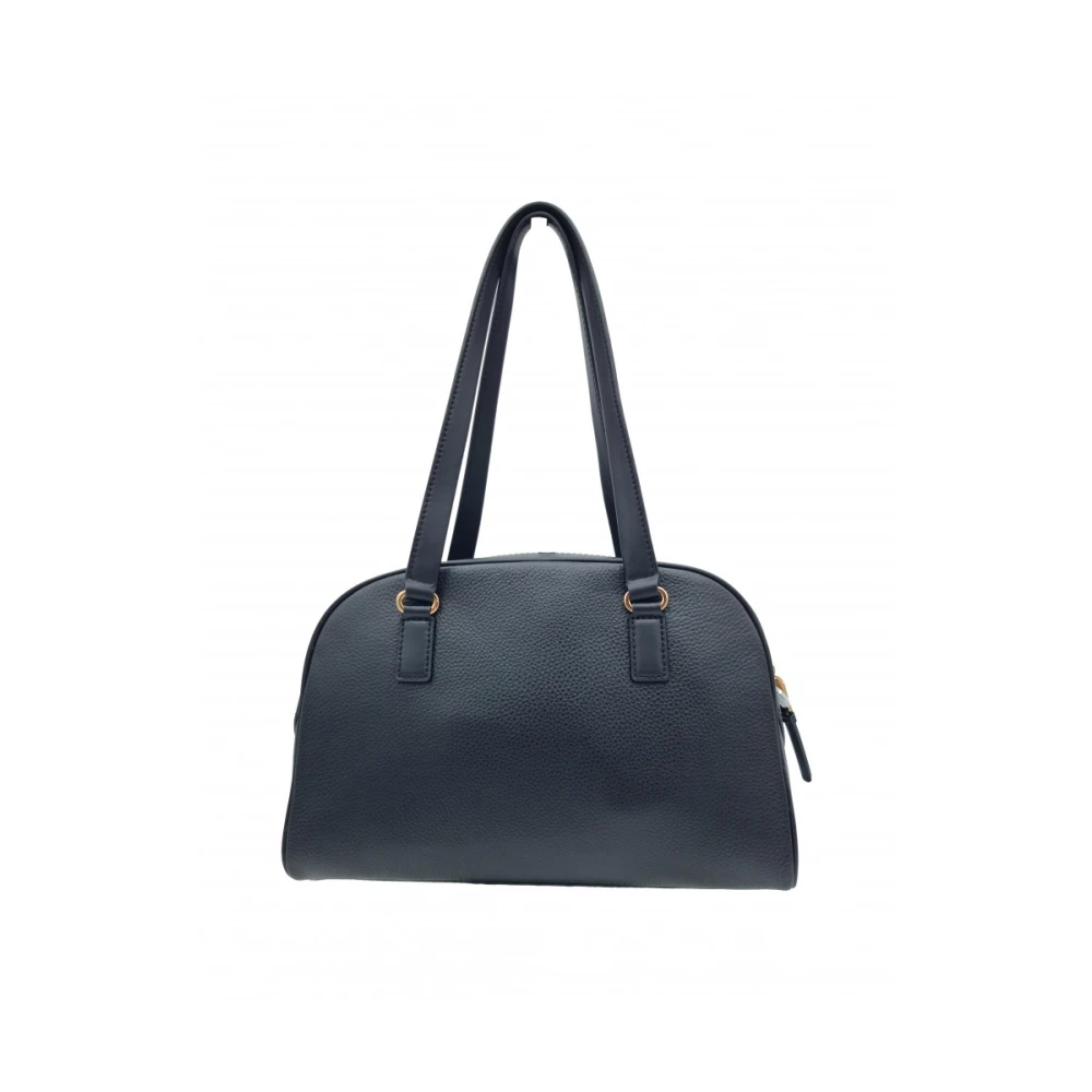 Michael Kors Stijlvolle leren schoudertas Williamsburg Black Dames