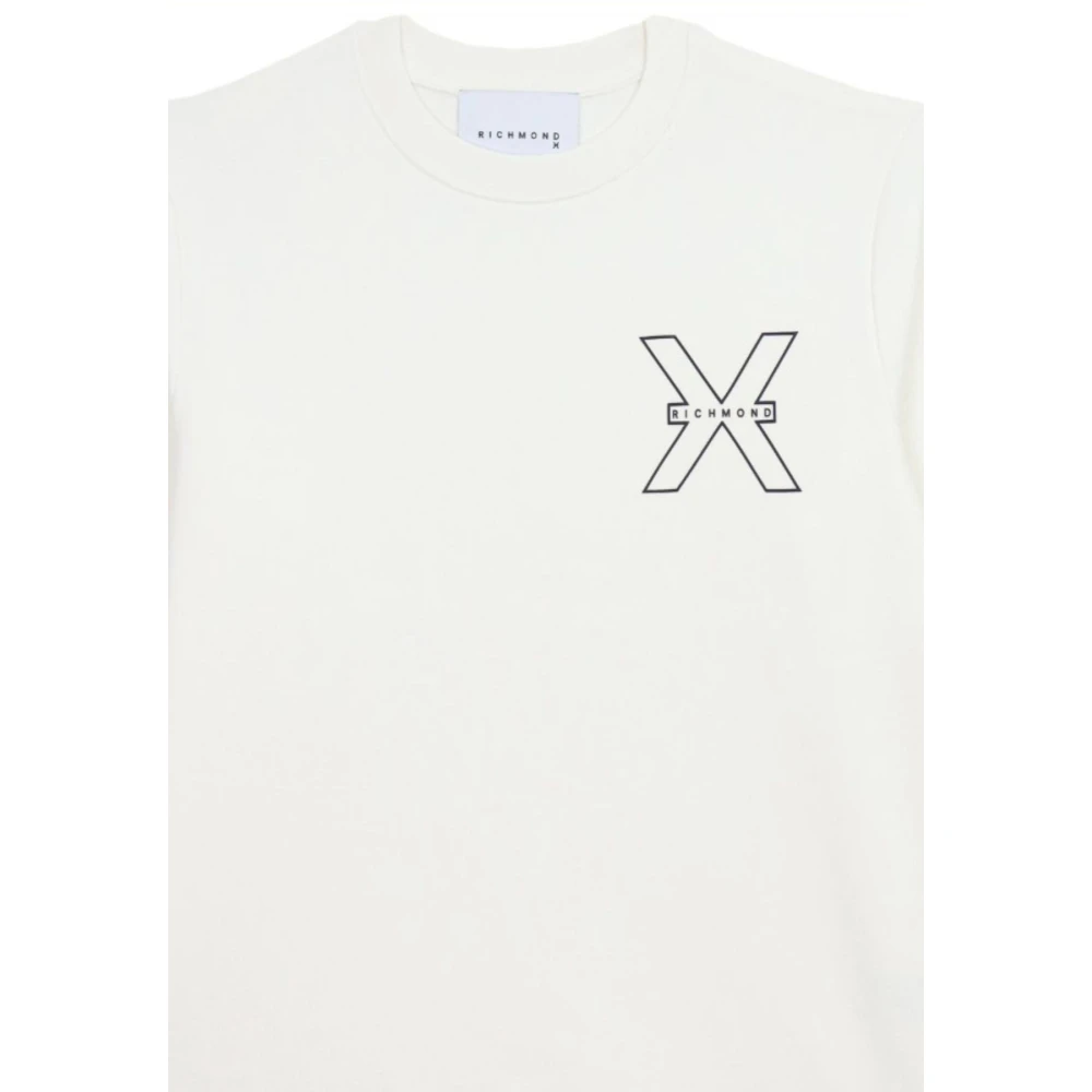 John Richmond Heren Sweatshirt White Heren