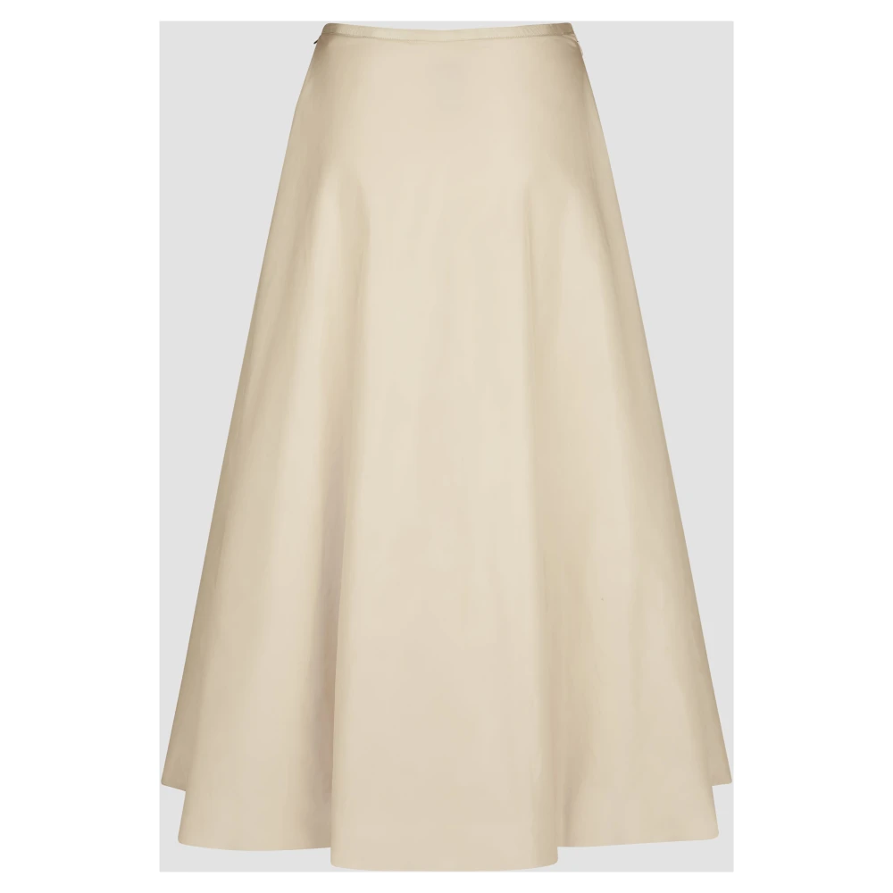 add A-Lijn ROK IN Nylon Bright Beige Dames