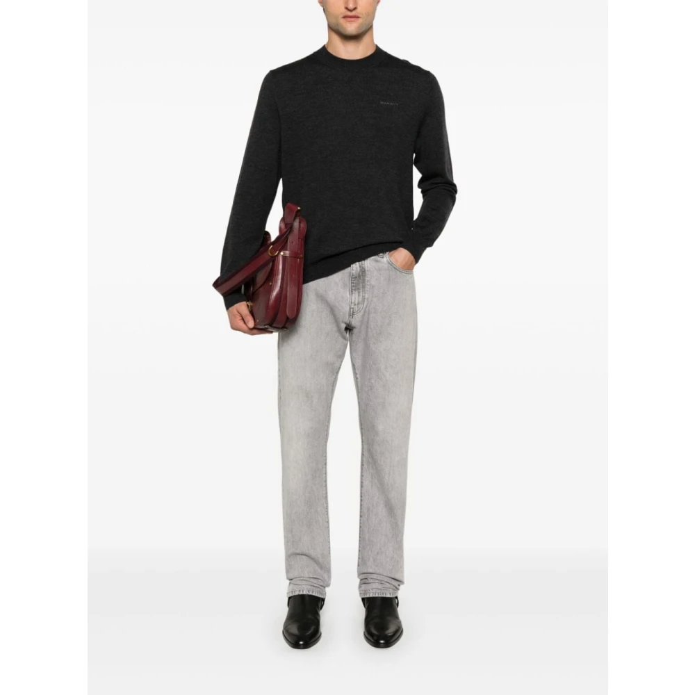 Isabel marant Grijze Sweatshirt Aw24 Herenmode Black Heren