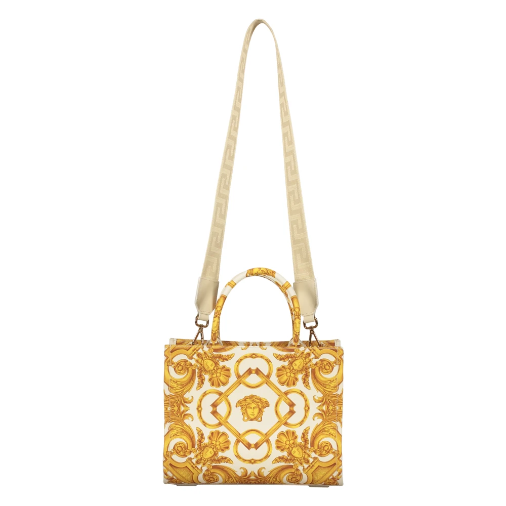 Versace Jacquard motief canvas tas Multicolor Dames