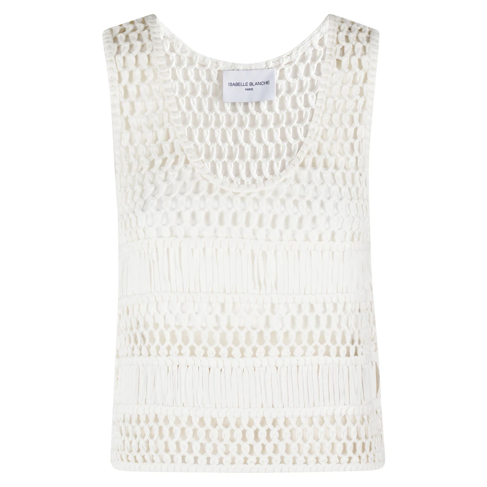 Tops > Sleeveless Tops - - Isabelle Blanche - Modalova