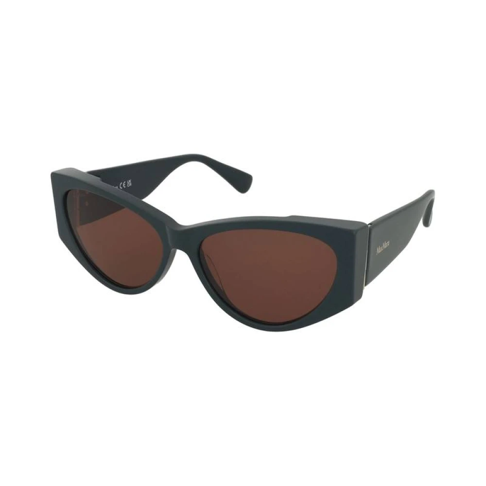 Max Mara Green Full Frame Sunglasses - Unisex - Sunglasses - 58 Mm - Accessories