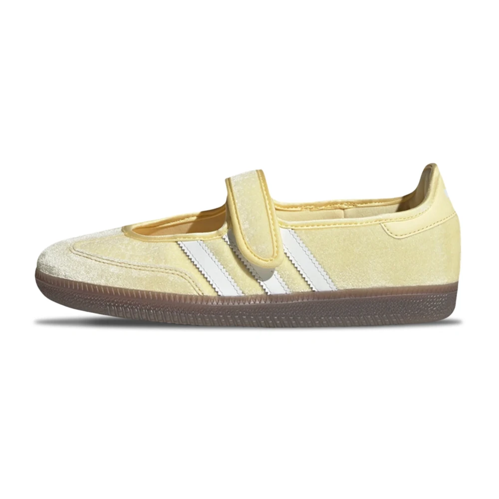 Adidas Samba Jane - Female - Outdoor Shoes - Yellow - 3 2/3 Uk - Sport