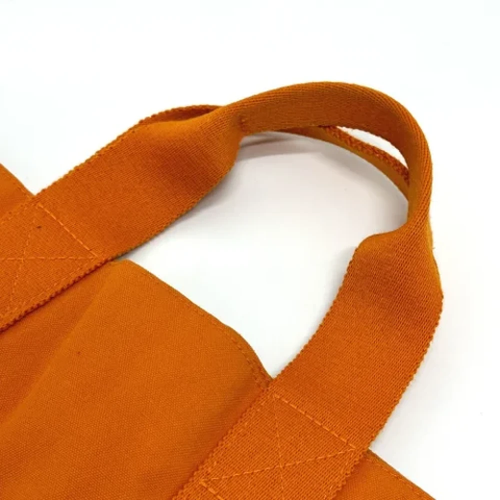Hermès Vintage Pre-owned Fabric handbags Orange Dames
