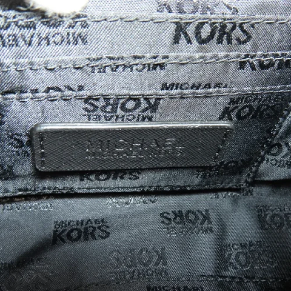 Michael Kors Pre-owned Plastic shoulder-bags Black Dames