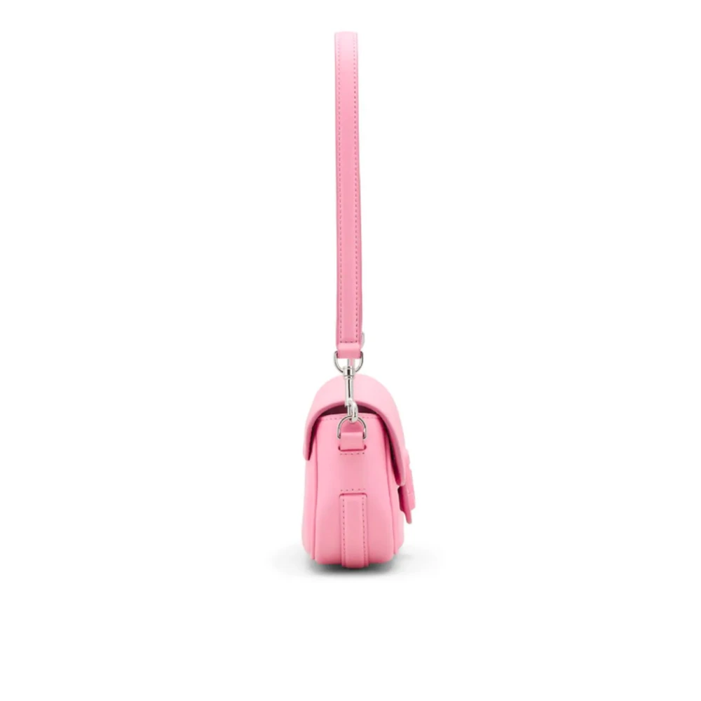 Marc Jacobs Roze leren schoudertas met ketting Pink Dames