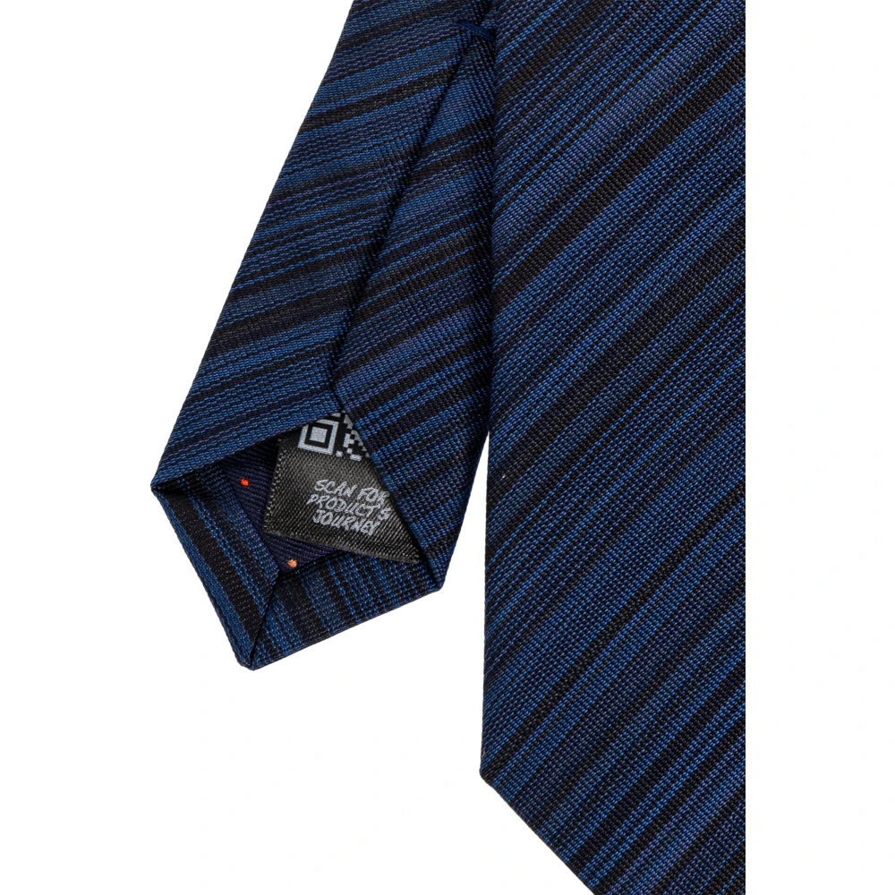 Paul Smith Zijden stropdas Blue Heren