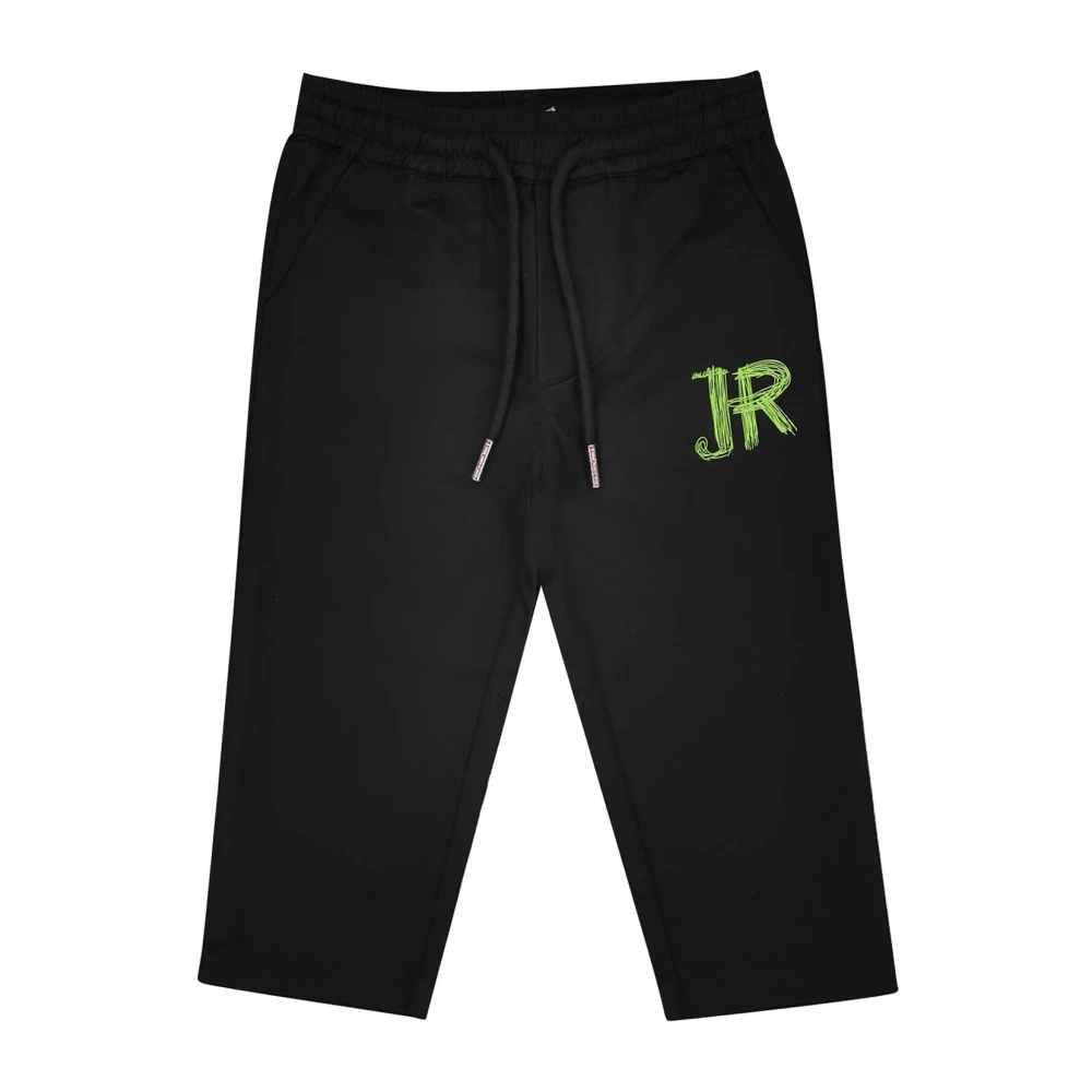 John Richmond Black Sweatpants, Male, 18 M, Leggings