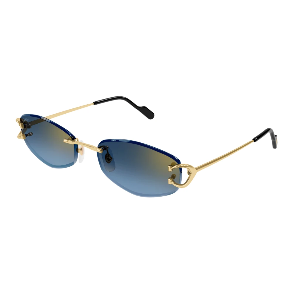 Cartier Yellow Sunglasses, Female, 57 Mm, C Décor Sunglasses