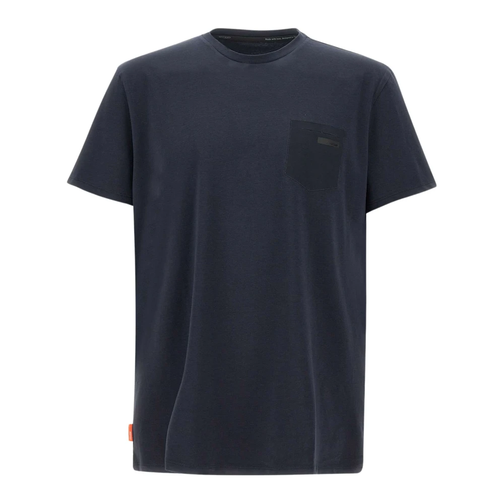 RRD Blauw Monochrome T-shirt met Surflex Zakje Blue Heren