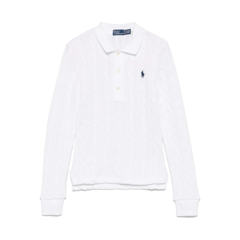 Ralph Lauren Trui White Dames