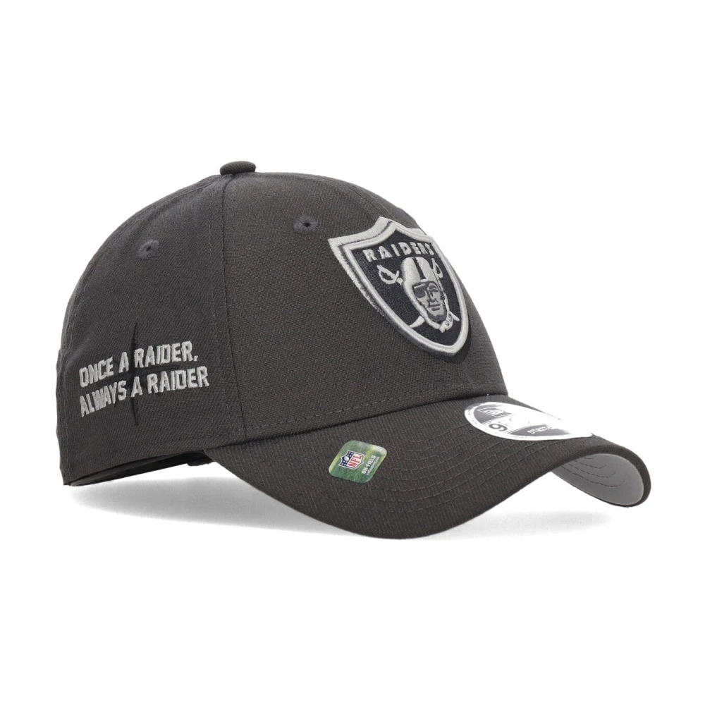 new era Gebogen Visor Hat NFL Draft Las Vegas Raiders Gray Heren