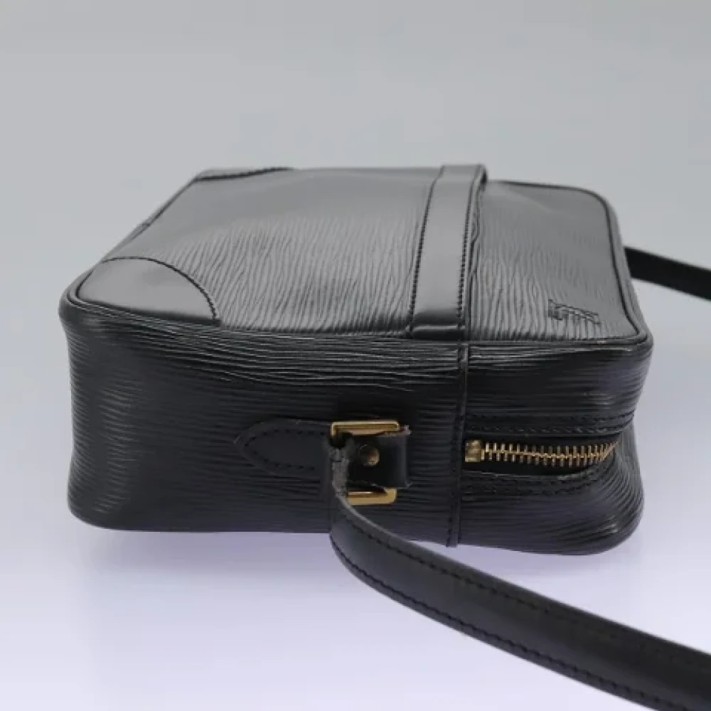 Louis Vuitton Vintage Pre-owned Leather louis-vuitton-bags Black Dames