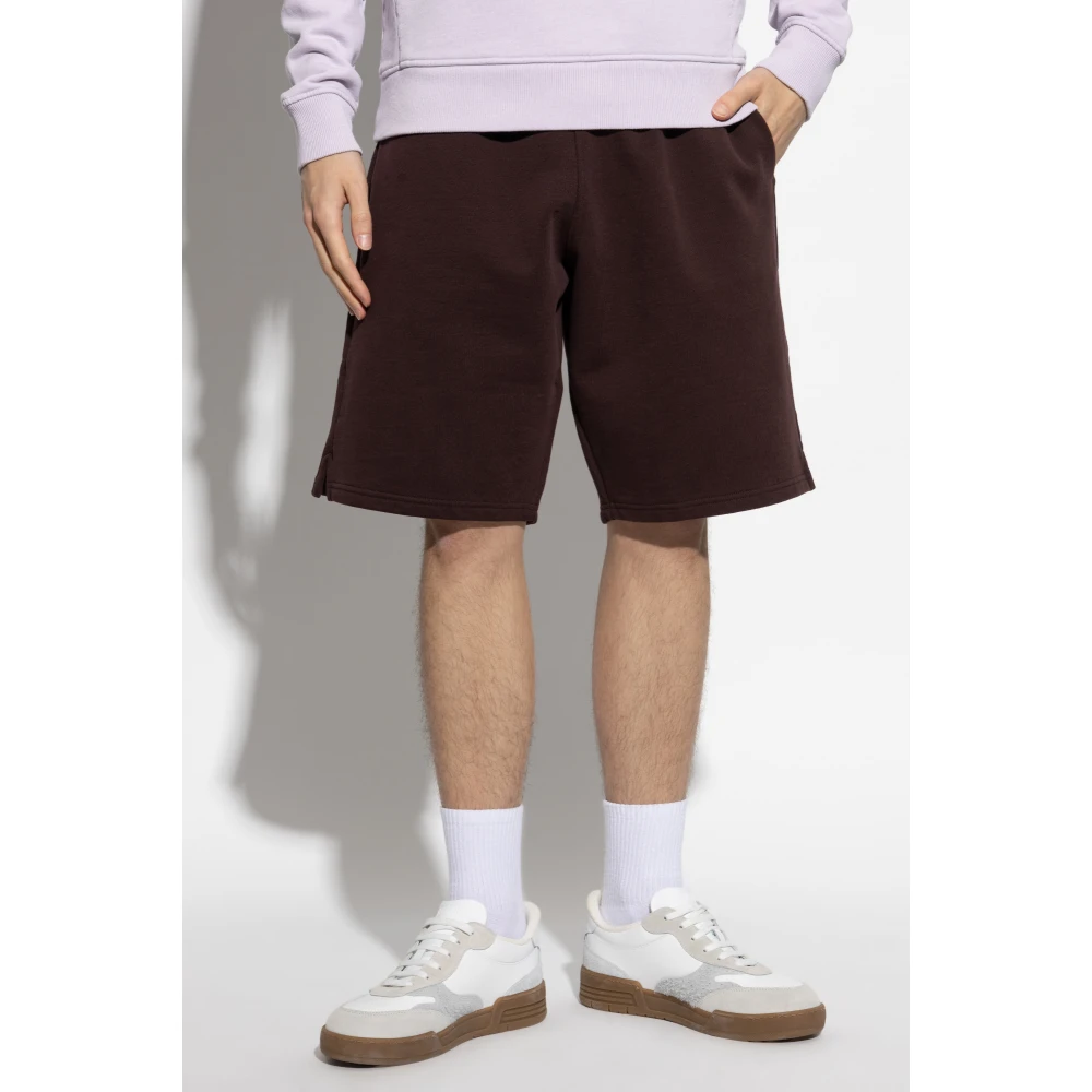 Ami Paris Logo shorts Red Heren