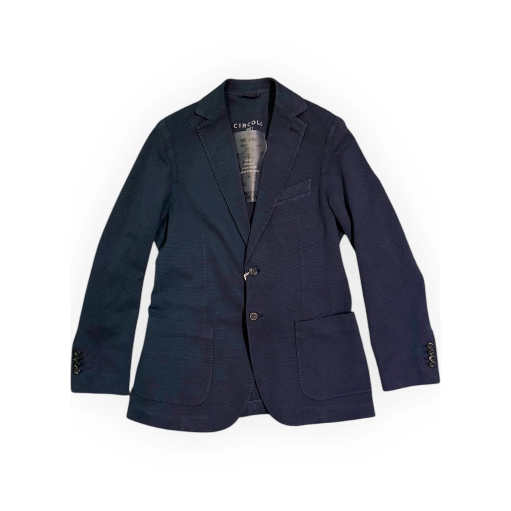 Circolo 1901 Oxford Jack voor Stijlvolle Outfits Blue Heren