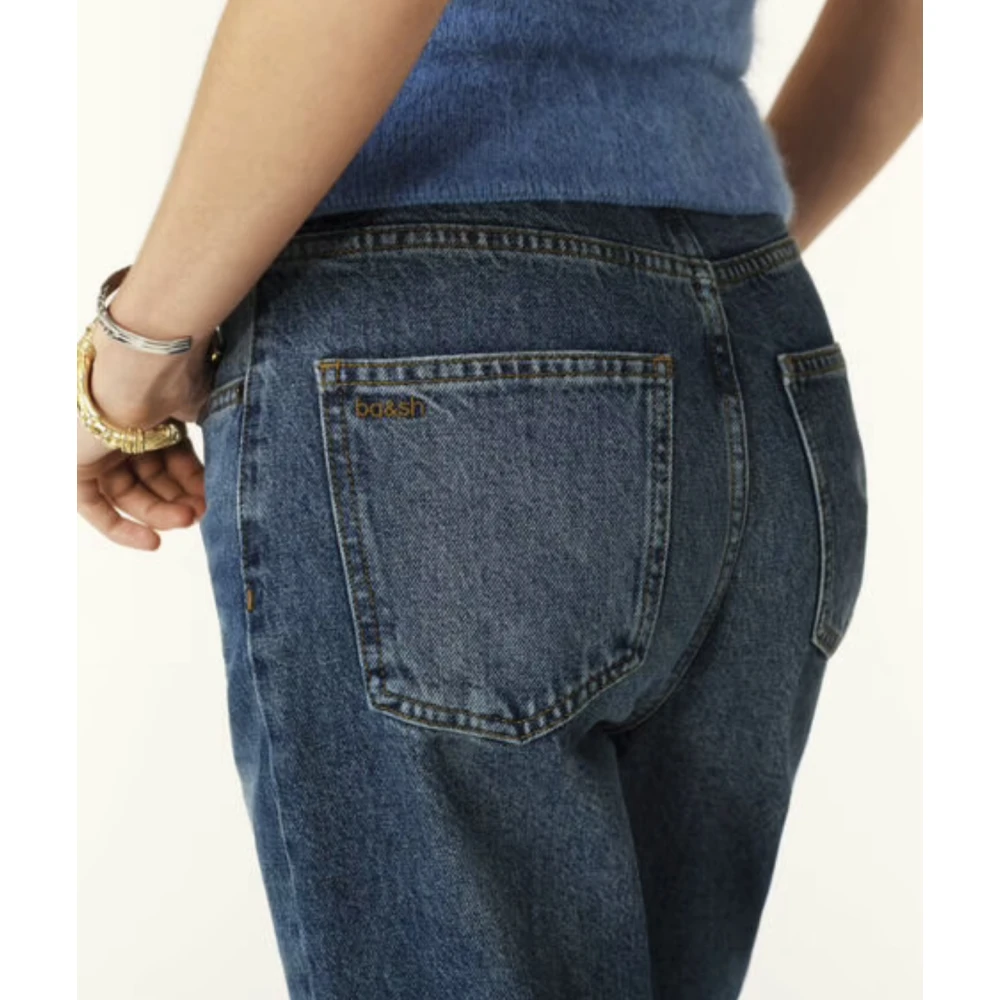 BA&SH Denim 7 8 Lengte Jeans Blue Dames
