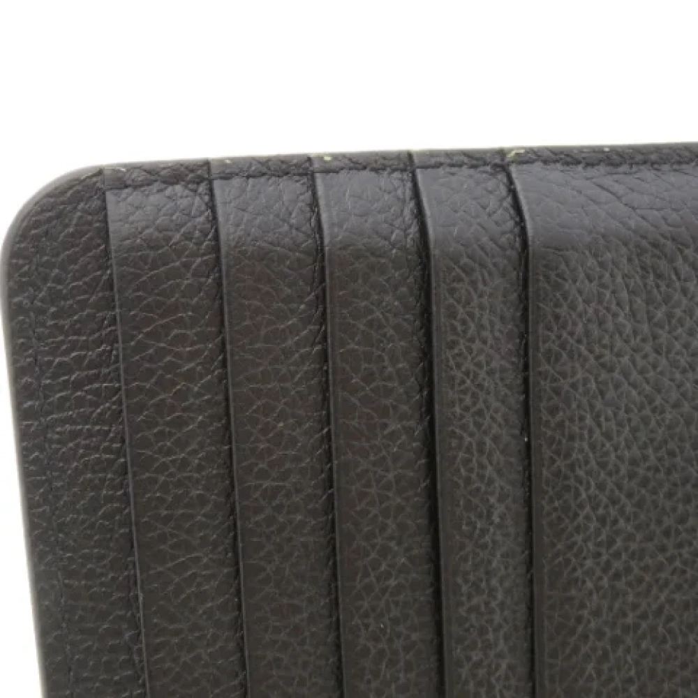 Balenciaga Vintage Pre-owned Leather wallets Black Dames
