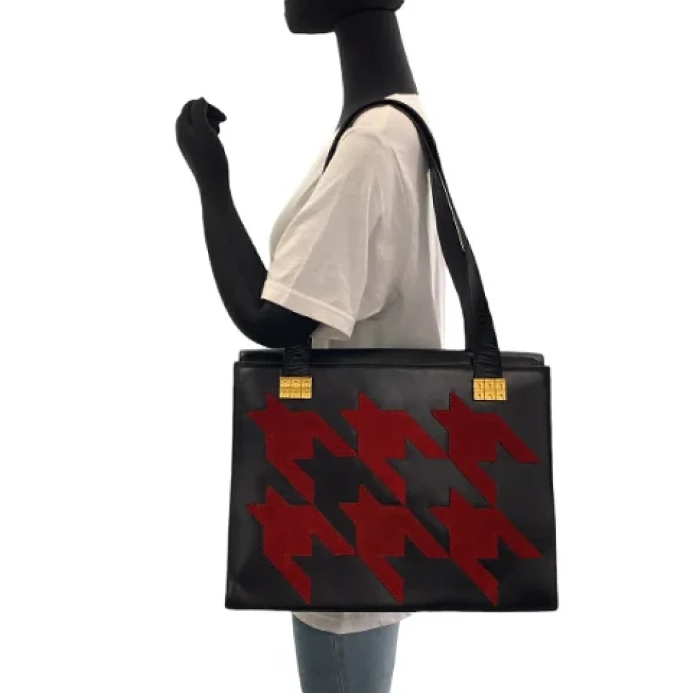 Celine Vintage Pre-owned Leather totes Black Dames