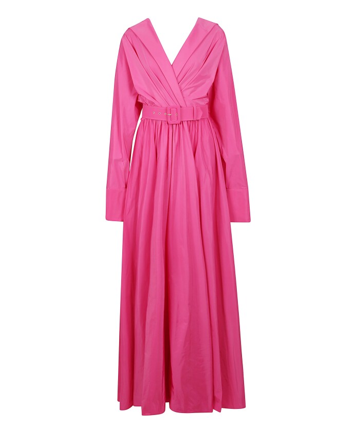 elegant-v-neck-long-dress