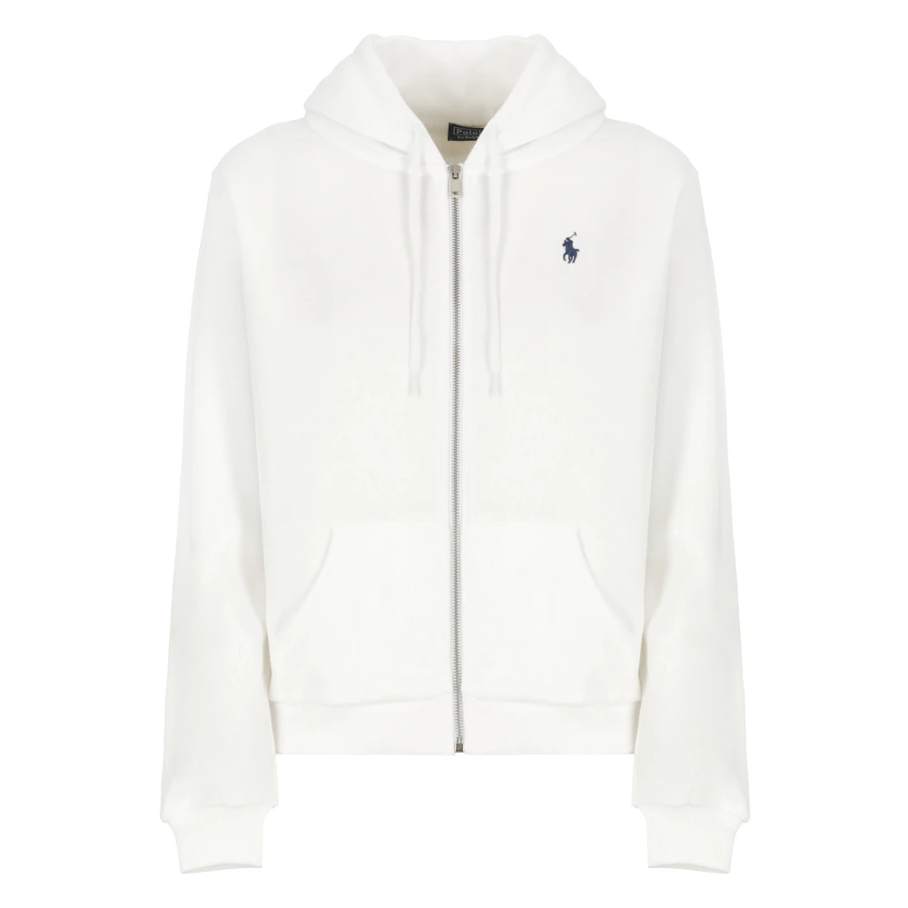 Ralph Lauren Cotton Sweatshirt White Dames